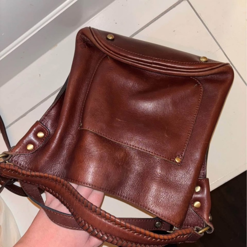 Patricia Nash brown medium Leather Handbag - Picture 2 of 2